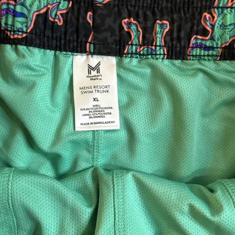 Member's‎ Mark Men's Resort Built-In Liner Swim Trunk NWT